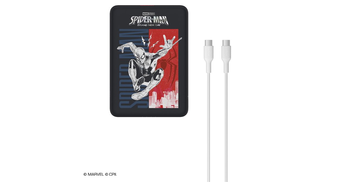 ベルキン、スパイダーマン限定デザインのMagSafe対応薄型ワイヤレス