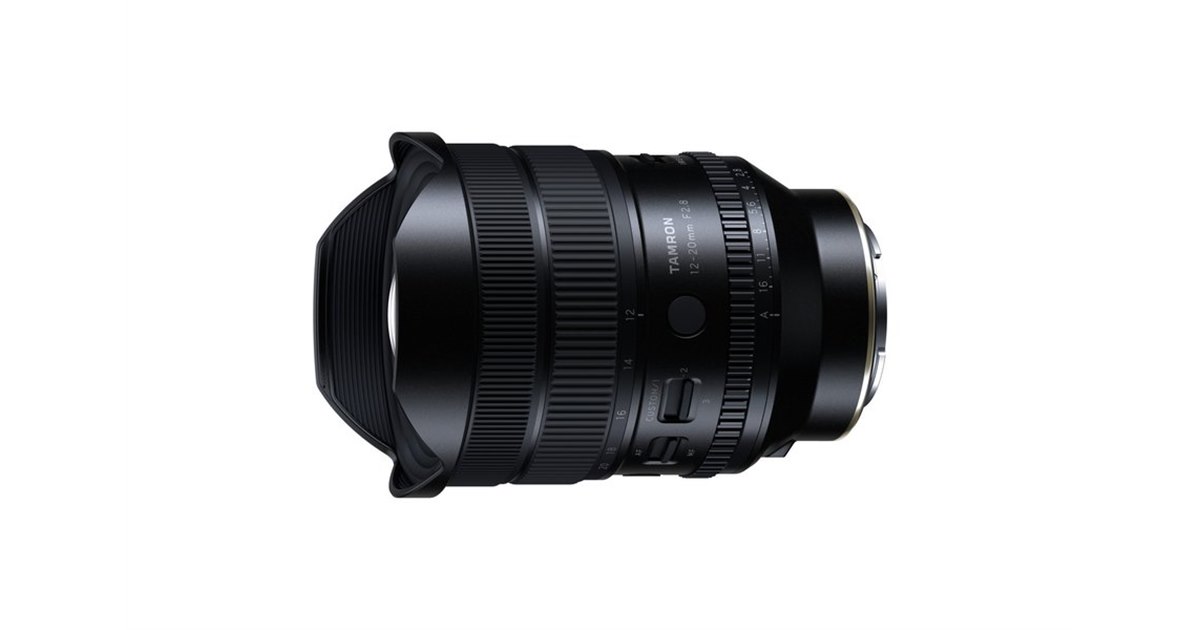 タムロン、F2.8通しのフルサイズ大口径超広角ズームレンズ「12-20mm F2