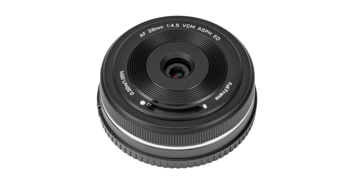 Viltrox、重さ約60gの超薄型Lマウントレンズ「Viltrox AF 28/4.5 L