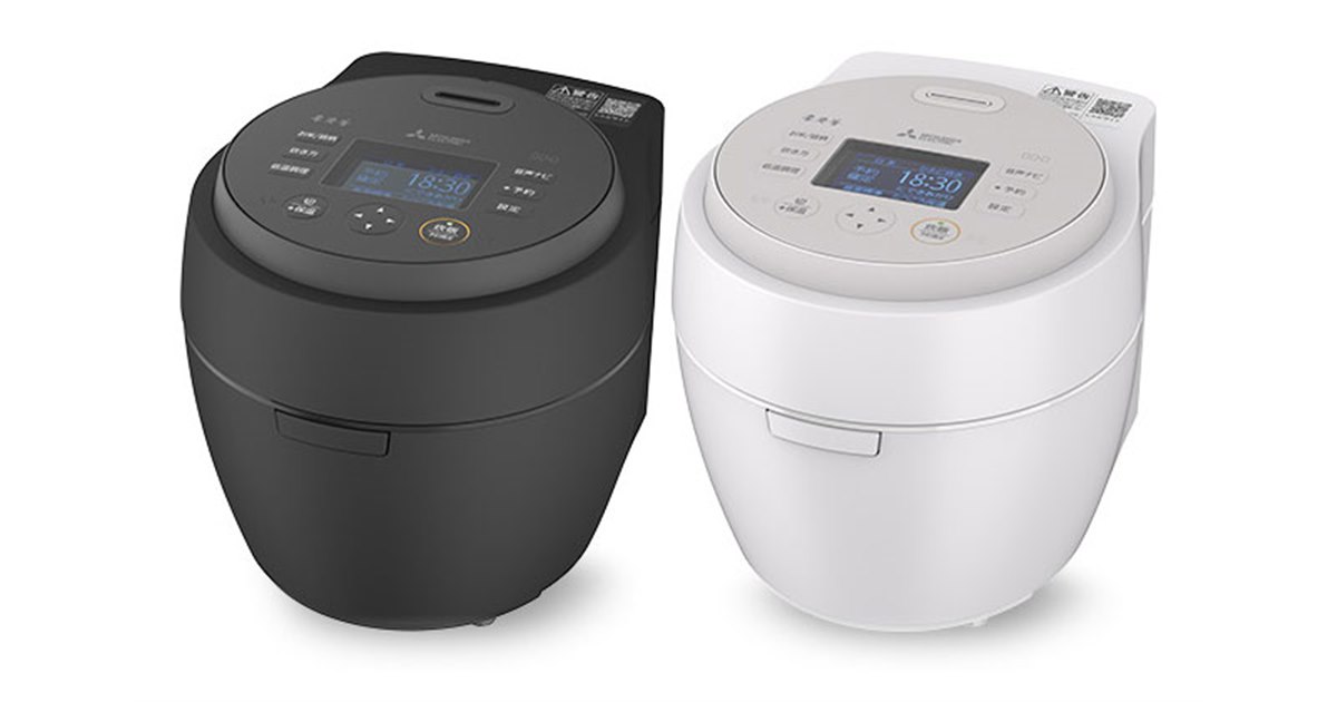 三菱電機、純度99.9％の炭素材を用いた炊飯器「本炭釜 紬 NJ-BW10J