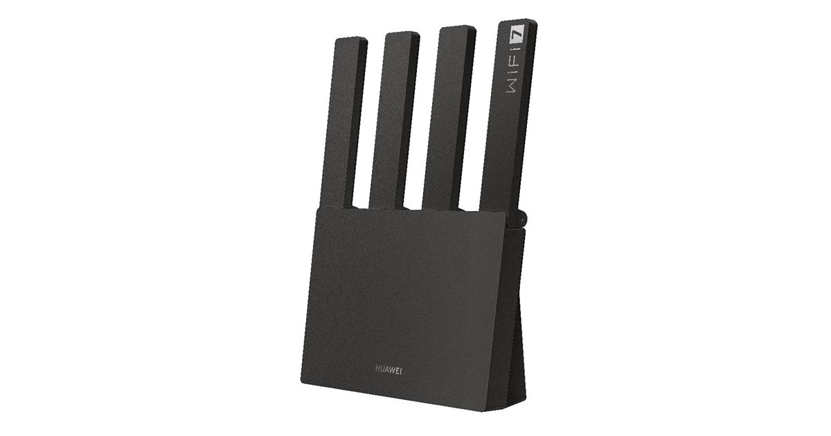 8,800円のWi-Fi 7対応ルーター「HUAWEI WiFi BE3」に新色ブラックを