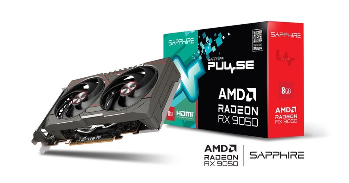 SAPPHIRE、RDNA 4採用のエントリーGPUを搭載したビデオカード