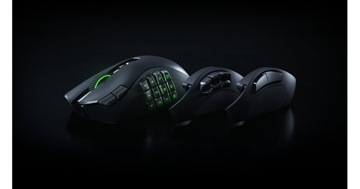 Razer、3種のサイドプレートを選べるゲーミングマウス「Razer Naga V3