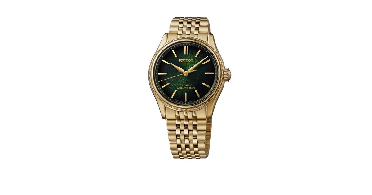 SEIKO Presage オートマチク　自動巻 腕時計 本体 セイコー、TRADMAN'S BONSAIとともにデザインを考案した腕時計