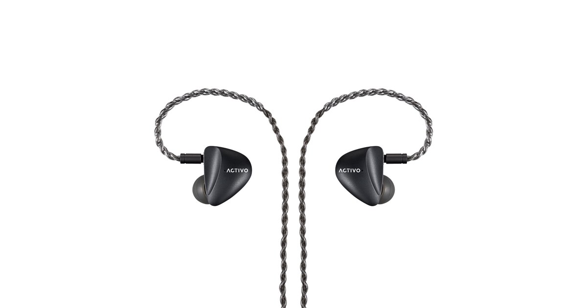ACTIVO、IEM「SCOOP」に新色ブラックモデル「ACTIVO SCOOP Black」を