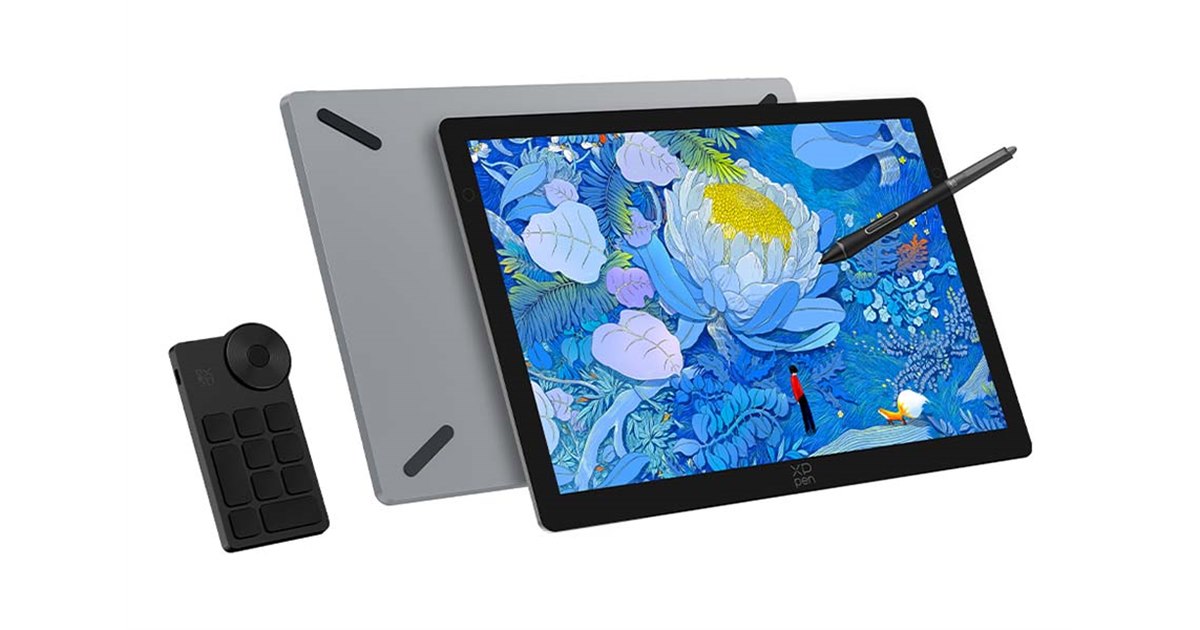 XPPen、バーチャルタブレット機能に対応した14型有機ELペンタブレット