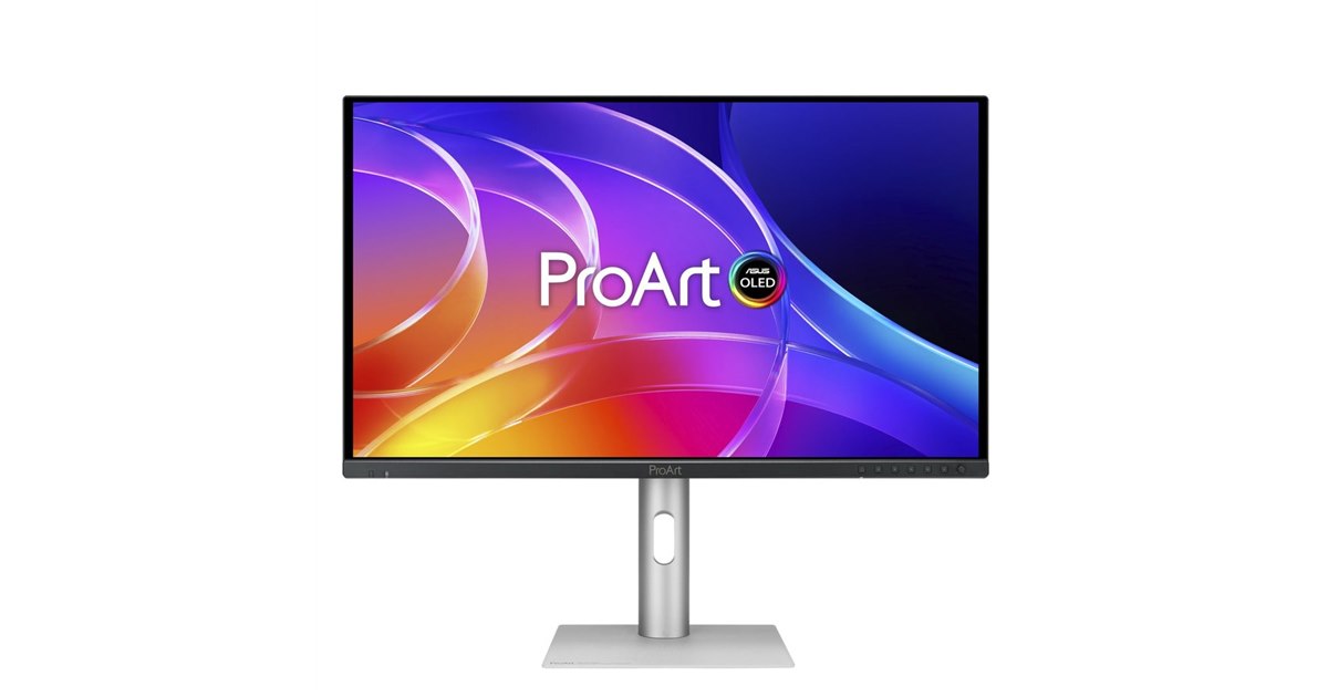 ASUS、QD-OLED採用の4K有機EL「ProArt Display OLED PA279CDV」など
