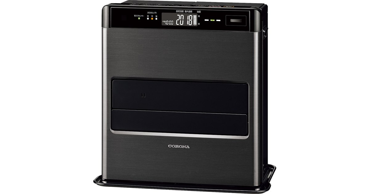コロナ、低消費電力を実現した「石油ファンヒーター 2026年モデル」全