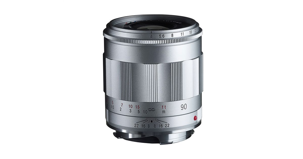 コシナ、VMマウント中望遠レンズ「APO-LANTHAR 90mm F4 Close Focus VM
