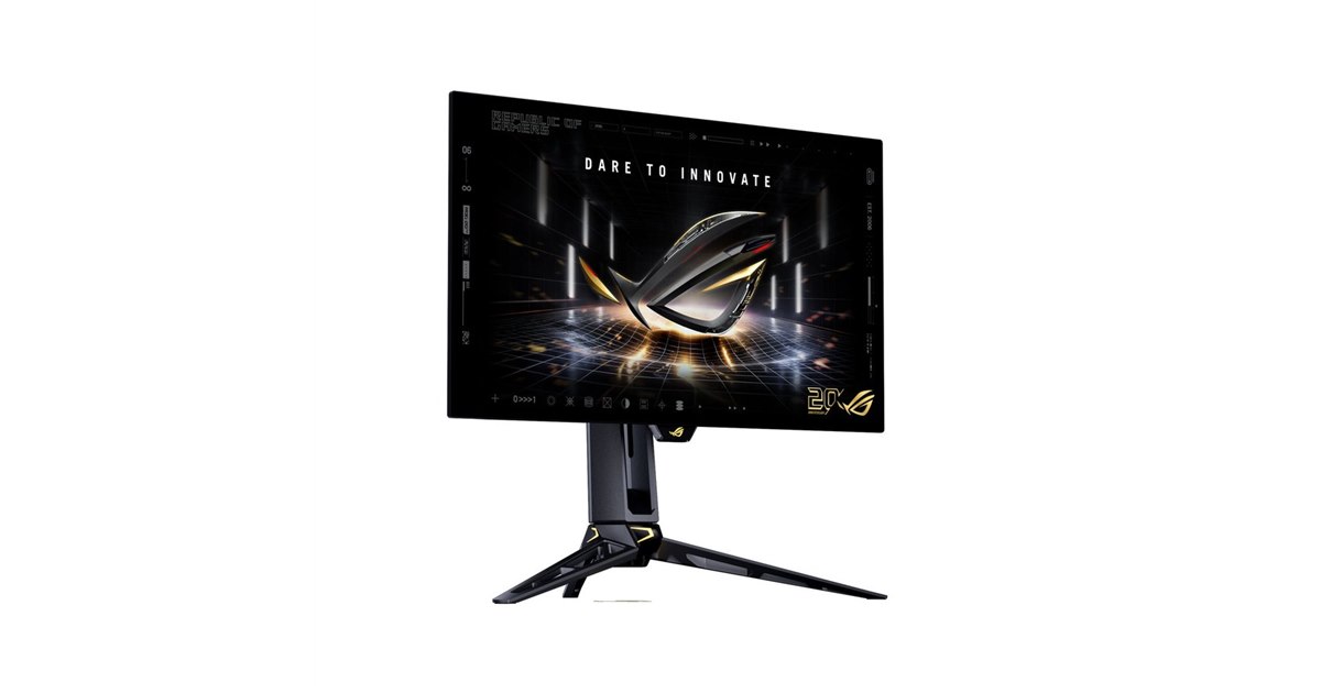 ASUS ROG Swift ゲーミングモニター 本体 ASUS、QHD最大540Hz駆動に対応した27型ゲーミングモニター「ROG Swift