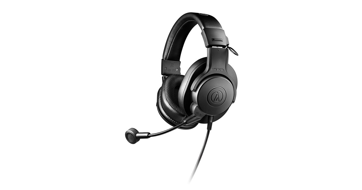 オーディオテクニカ、モニターヘッドホンとコンデンサーマイクを一体化