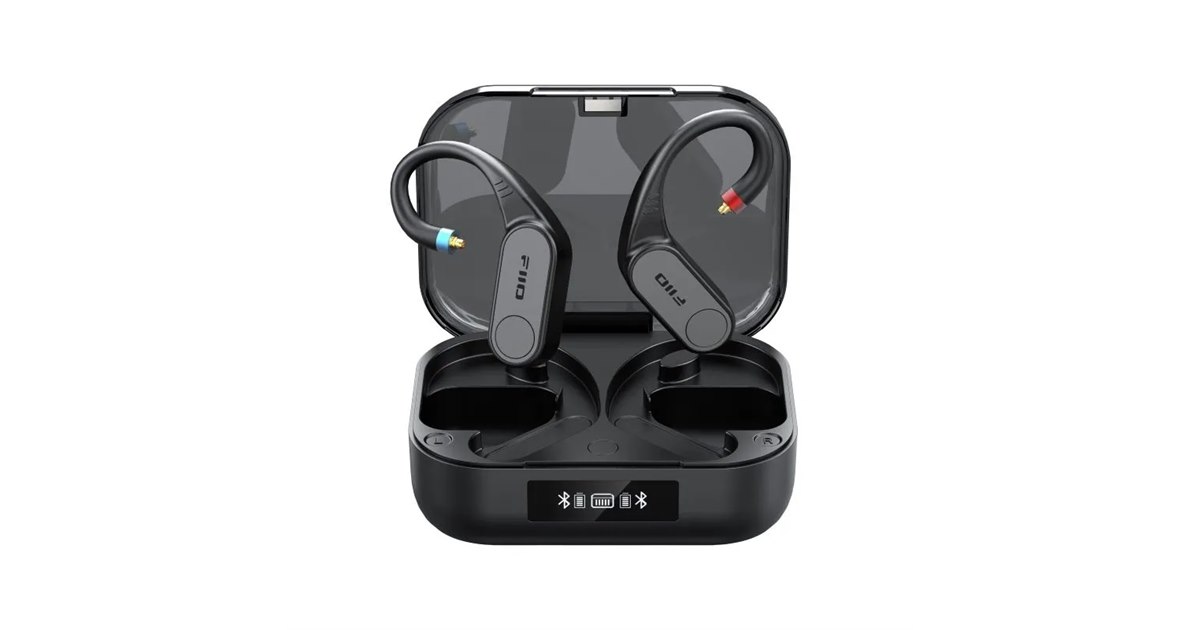 FiiO、手持ちのイヤホンをワイヤレス化できる左右独立型耳掛け式