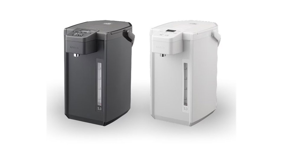 TIGER タイガー マイコン電動ポット リコール製品には該当しない タイガー、4段階の保温設定を備えた大容量5.3Lのマイコン電動ポット