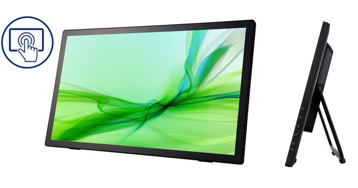 エプソン、タッチパネル対応の23.8型液晶ディスプレイ「LT24W81L