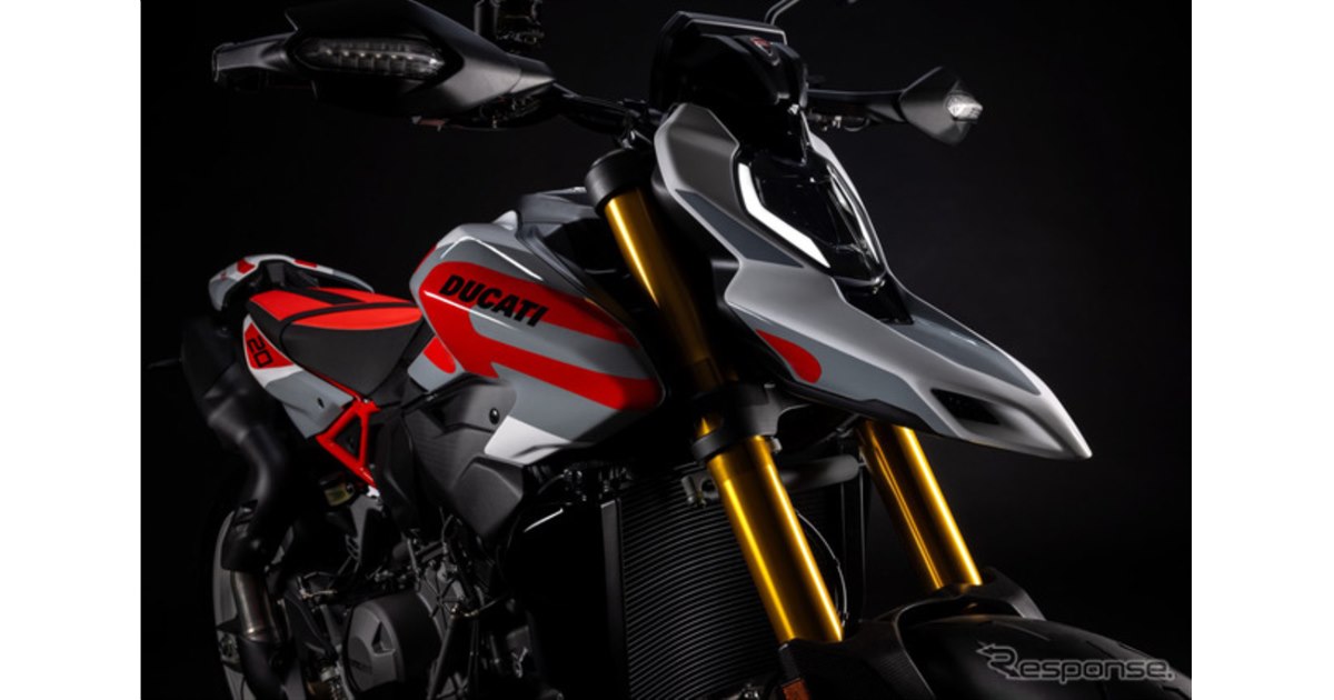 トゥデイ 2020年年越し　超レア ドゥカティの新世代V2エンジン搭載！ 新型『ハイパーモタード V2 SP