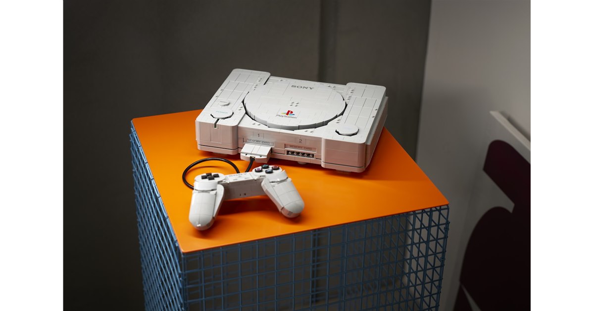 初代「PlayStation」を細部まで再現したレゴセット「レゴ PlayStation