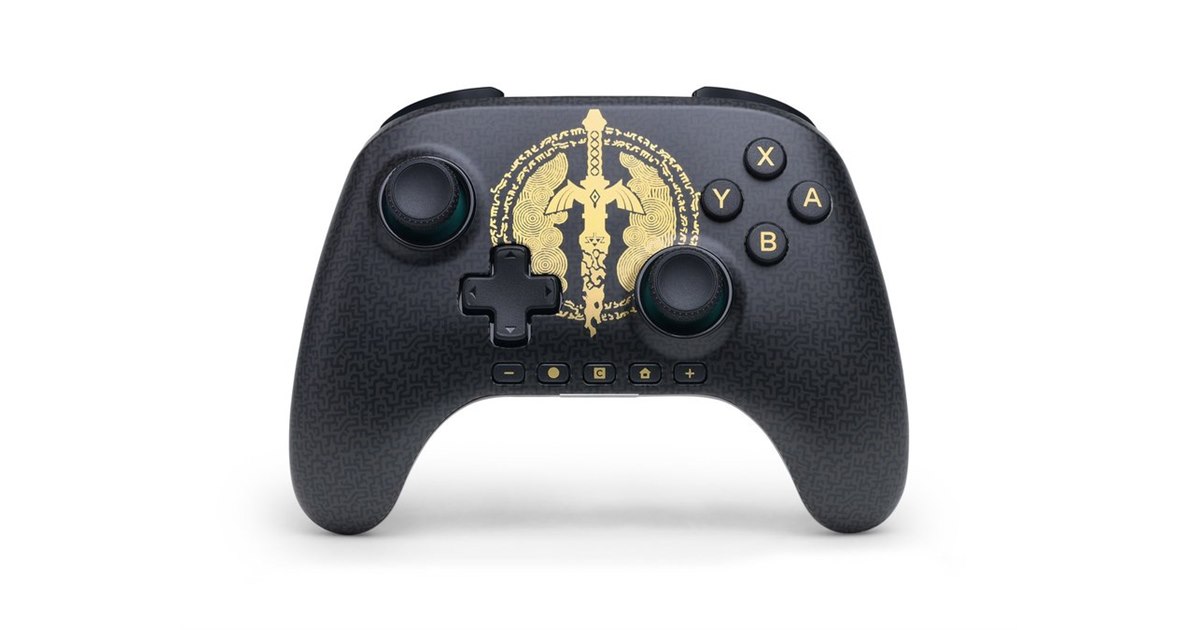 Joy-con L/R ゼルダの伝説 ティアーズ オブ ザ キングダム PowerA、Nintendo Switch 2 対応の「ゼルダの伝説 ティアーズ オブ ザ
