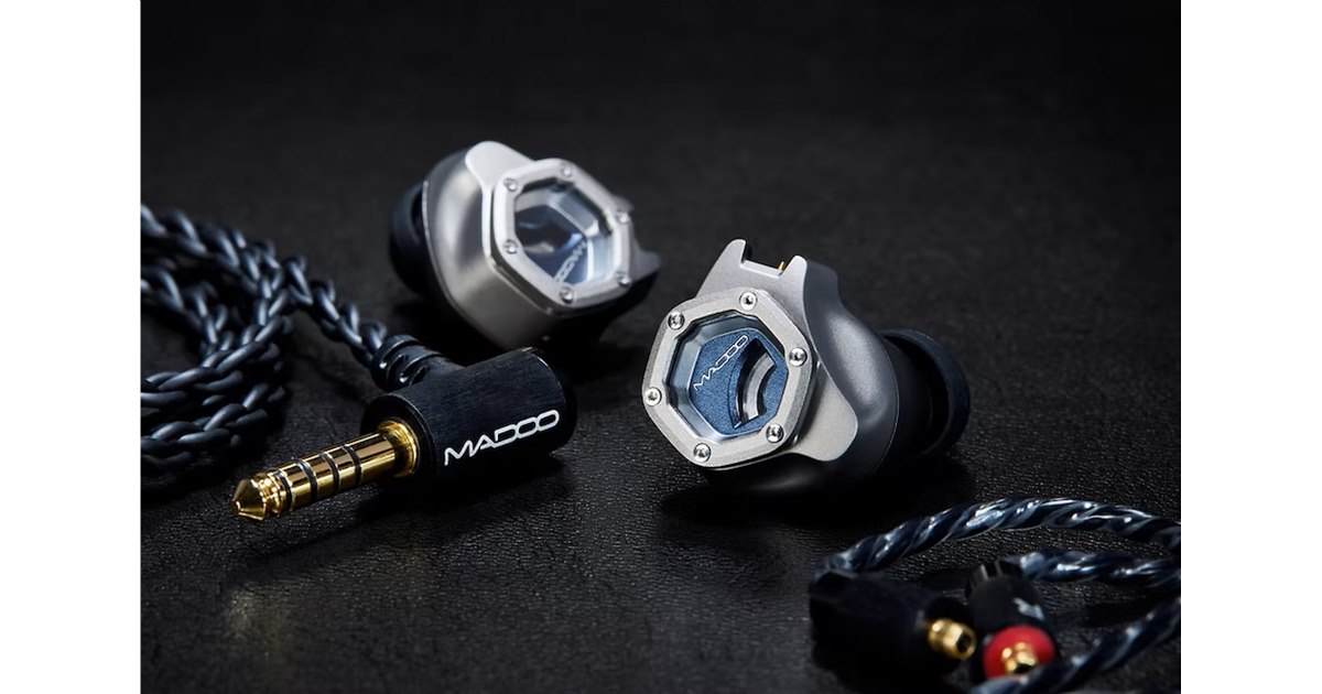 MADOO、金蒸着パッシブラジエーターとOrtho Dual Motionドライバーを