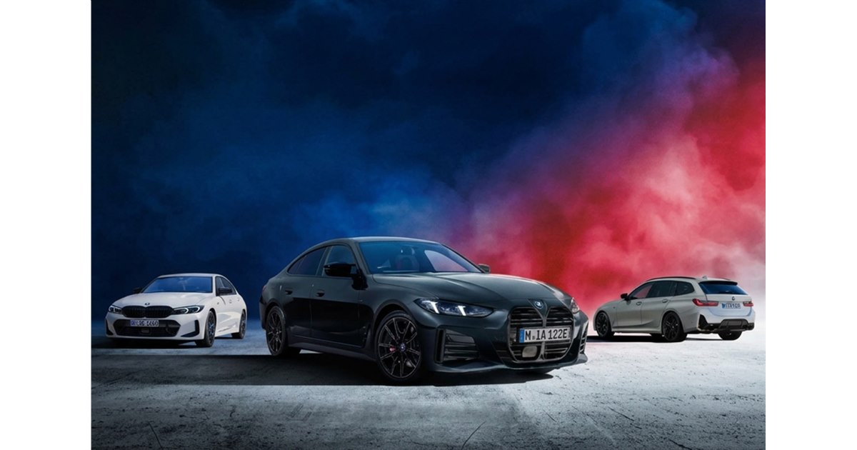 BMWが「3シリーズ」と「4シリーズ」に特別仕様車「ブラックパッケージ