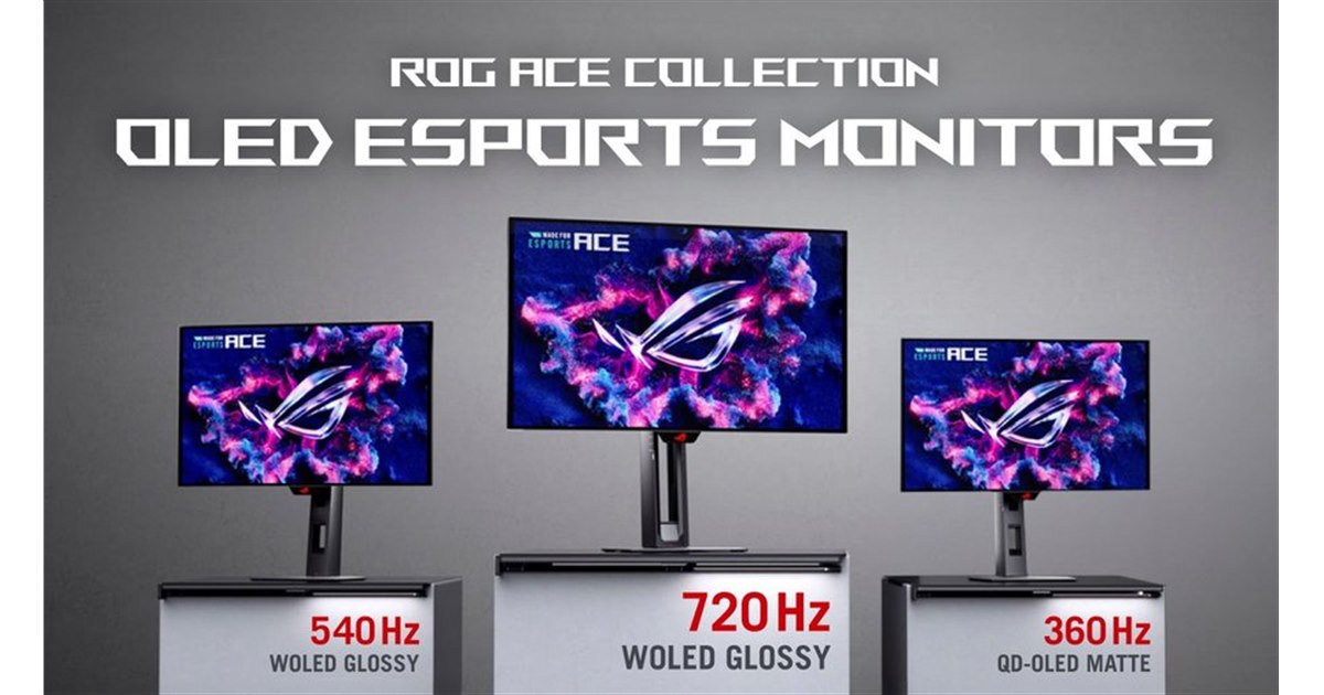 ASUS、競技シーン特化型のゲーミングデバイスシリーズ「ROG Ace