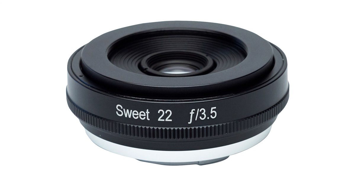 Lensbaby、コンパクトなマニュアルフォーカスレンズ「Sweet 22」に