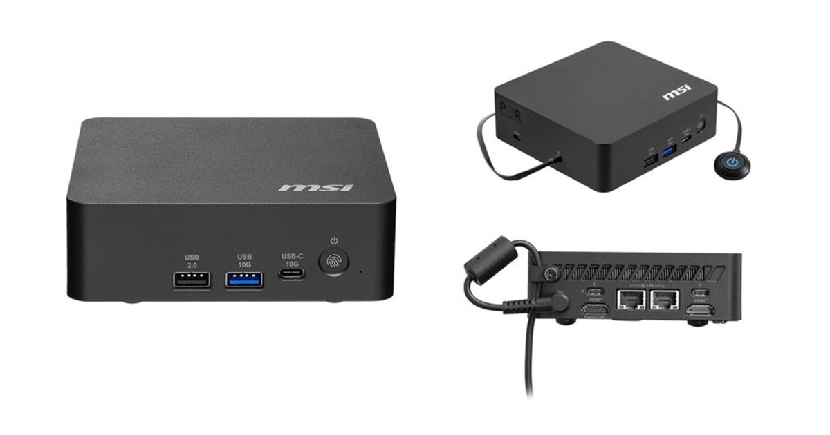 MSI、「Core Ultra 5 322」を搭載したミニPC「Cubi NUC AI+ 3MG-033JP