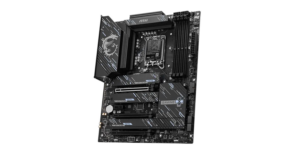 MSI、「Intel Z890」を搭載したゲーミングマザー「Z890 GAMING PLUS