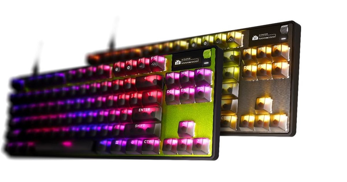 キーボード SteelSeries APEXPROTKL SteelSeries、ゲーミングキーボード「Apex Pro TKL Gen 3」に2種類の