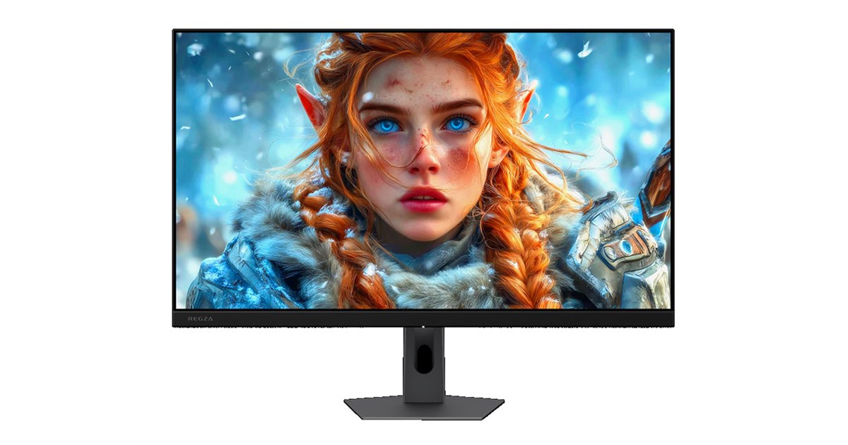REGZA、ゲーミングモニター「RM-27G5SR」に新色ブラックモデルを追加