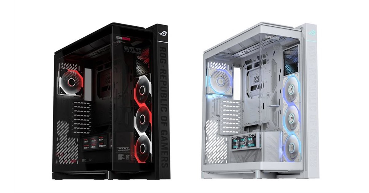 ASUS、最大14基のファンが搭載可能なフルタワーPCケース「ROG Cronox