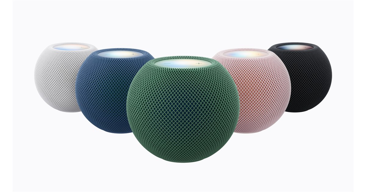 Apple Pod mini 2台セット 本体 アップル「HomePod mini 2」発表、新型Apple TV 4Kと連携する4