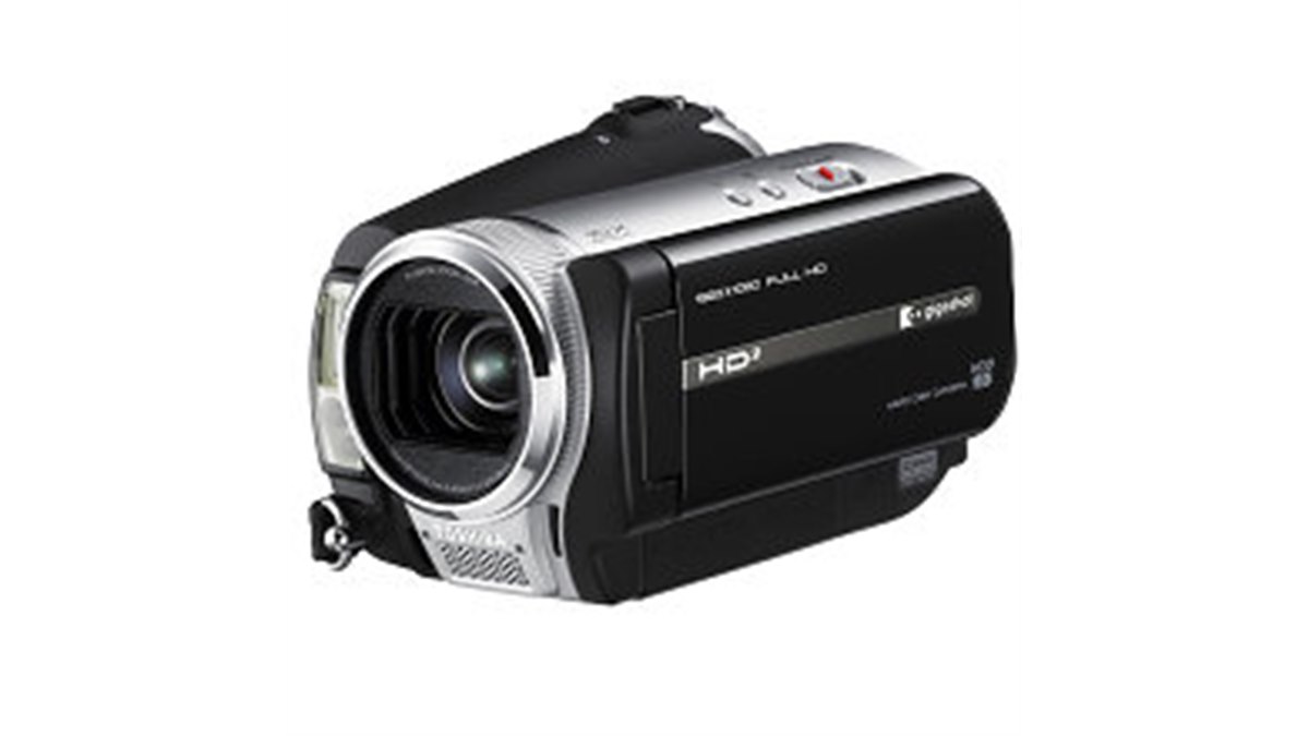 TOSHIBA HDD HDビデオカメラ 東芝、HDD内蔵ビデオカメラ「gigashot V10」に新色