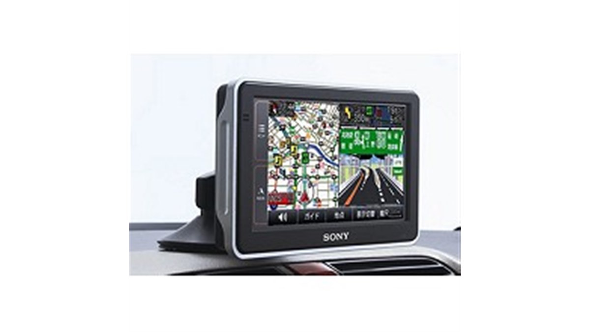 ソニー、ポータブルナビ「nav-u NV-U2」を発売 - 価格.com