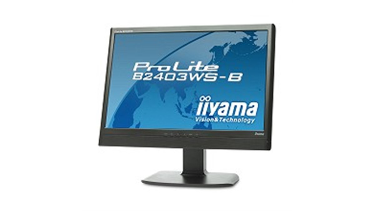iiyama、24型液晶「ProLite B2403WS」の黒モデル - 価格.com