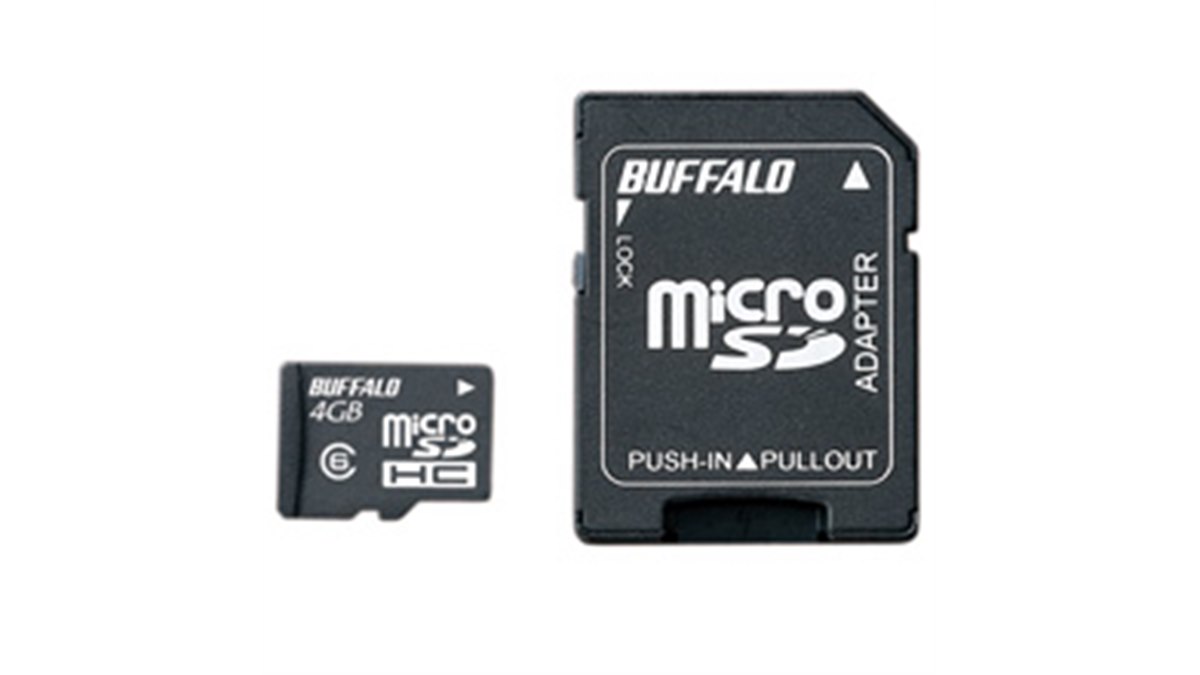 バッファロー、防水仕様のmicroSDHCカード - 価格.com