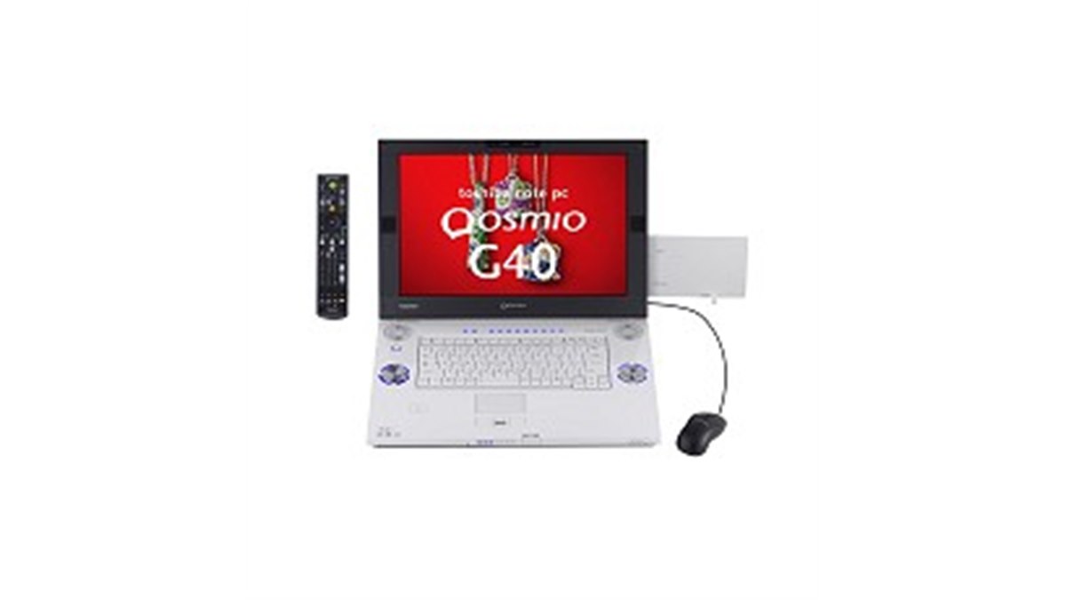 東芝、AVノートPC新モデル「Qosmio G40/98E」 - 価格.com