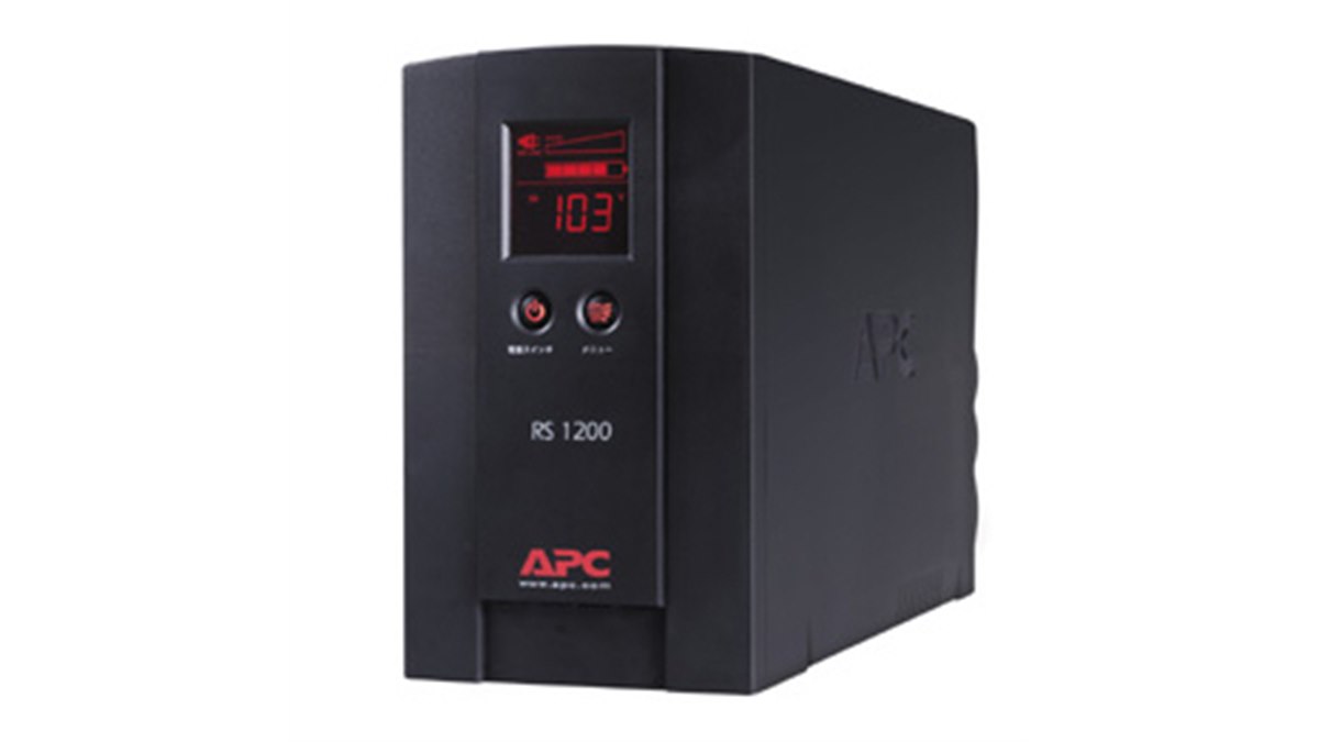 UPS（無停電電源装置）　APC RS Pro 1200　バッテリー無し APC 無停電電源装置 BR1200S-JP / Anatomy 今日も明日も/APC 無