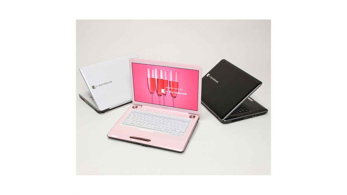 dynabook 2009年版　ノートパソコン　ピンク　パソコン dynabook 2009年版 ノートパソコン ピンク パソコン