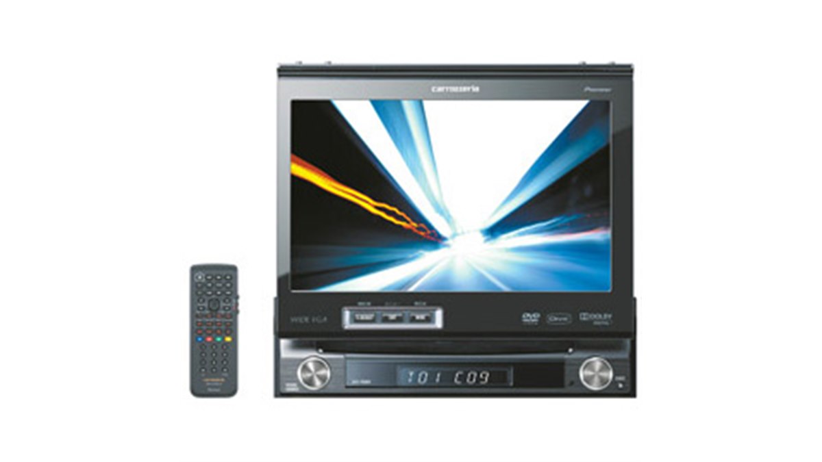 カロッツェリア AVX-P90DV DVD/WMA/MP3 7型Wインダッシュ