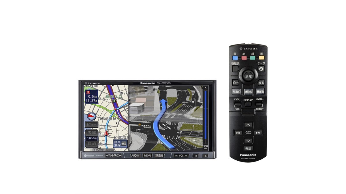 Panasonic CN-HW830D カーナビ Panasonic Strada CN-HW830D - YouTube