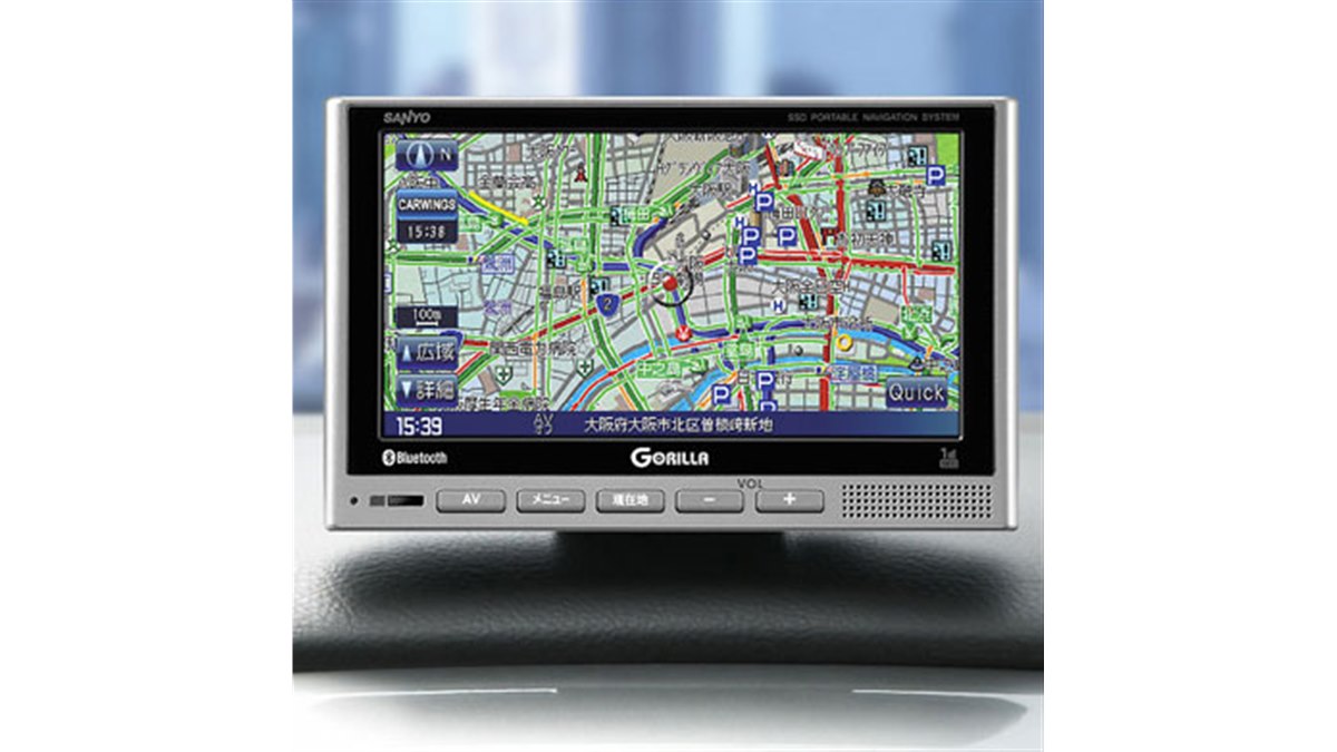 2014年地図 地デジフルセグTV内蔵 サンヨー ゴリラ NV-SD650FT
