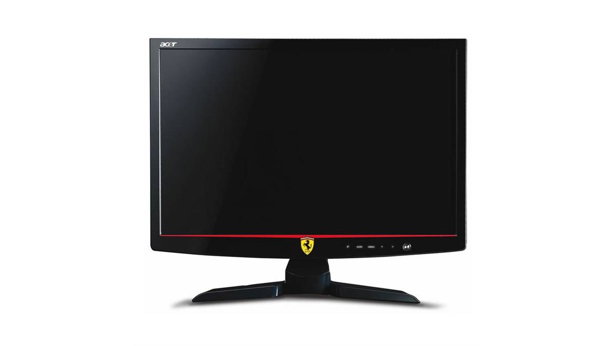 E228W 22インチ ブラックディスプレイ エイサー、フェラーリ公認の22型液晶ディスプレイ - 価格.com