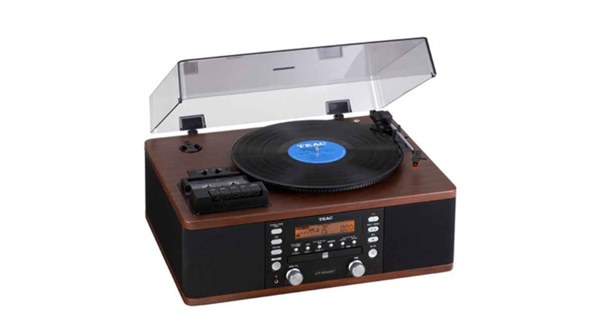 T E AＣターンテーブル／カセット付きＣ Dレコーダー２０１６年製色黒 TEAC、ターンテーブル付CDレコーダー「LP-R500」 - 価格.com