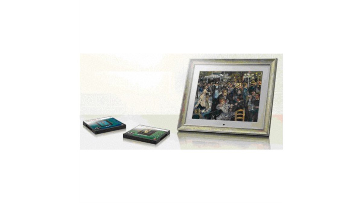 バンダイ、美術鑑賞できるデジタルフォトフレーム - 価格.com