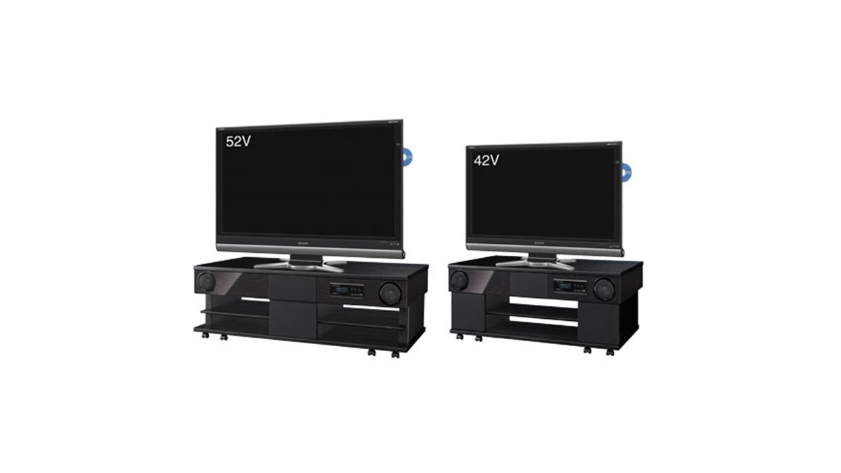 SHARPシアターラック　テレビ台AN-AR410 シアターラックシステム“AQUOSオーディオ”<AN-AR510><AN-AR410