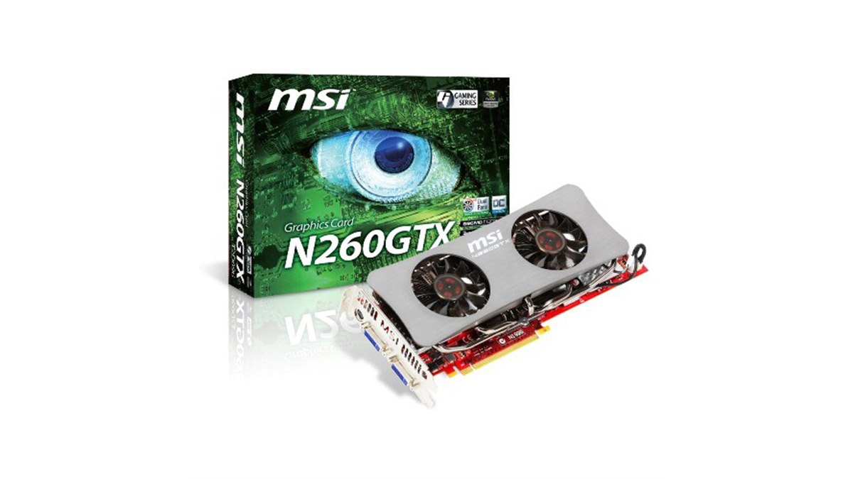 MSI グラフィックボード DVIポート2つ N260GTX MSI グラフィックボード DVIポート2つ N260GTX MSI グラフィック