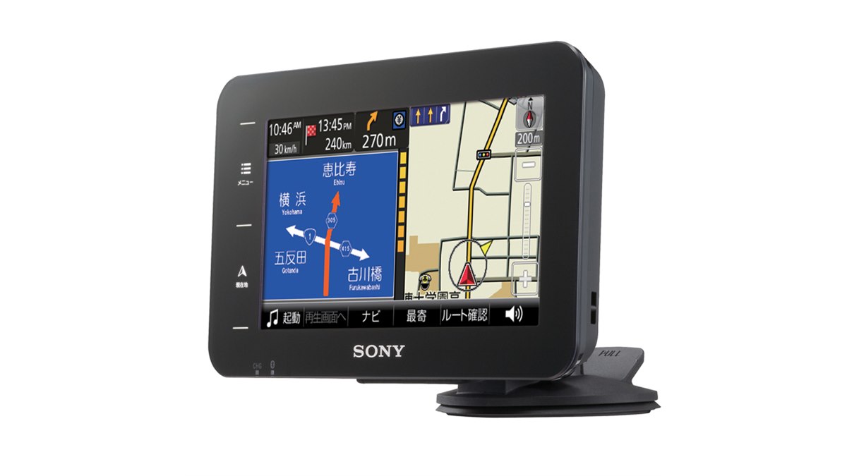 SONY NV-U75 カーナビ　未使用品 ソニー、タッチパネル液晶搭載携帯ナビ「nav-u」 - 価格.com