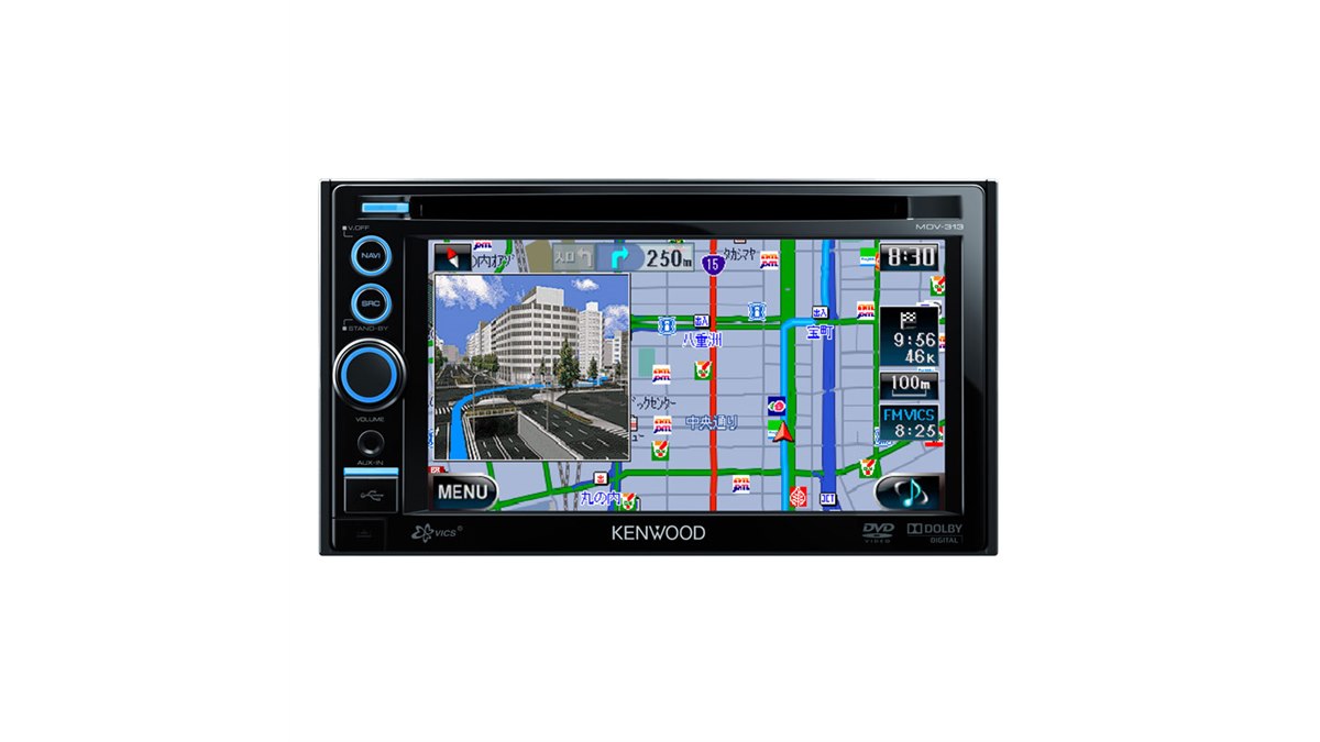 KENWOOD MDV-313 ナビゲーションシステム ケンウッド、高速レスポンスのワンセグ搭載ナビ - 価格.com