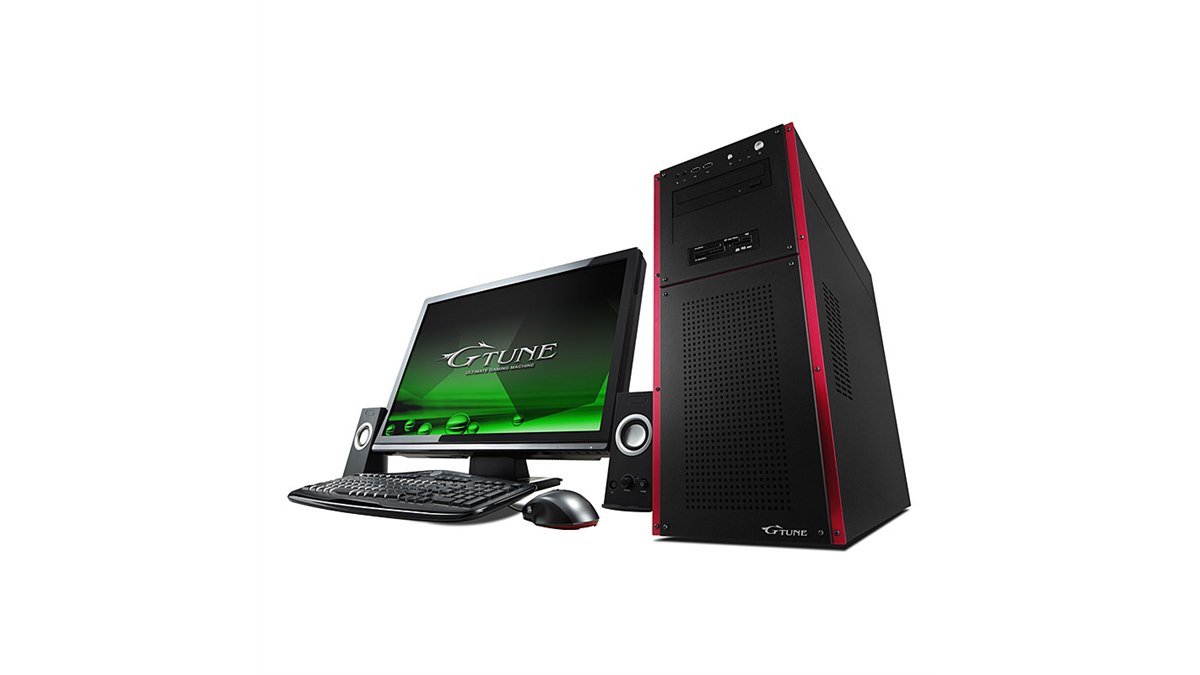 G-tune × Abee MASTERPIECE アルミ スチール ATX PCケース G-Tune