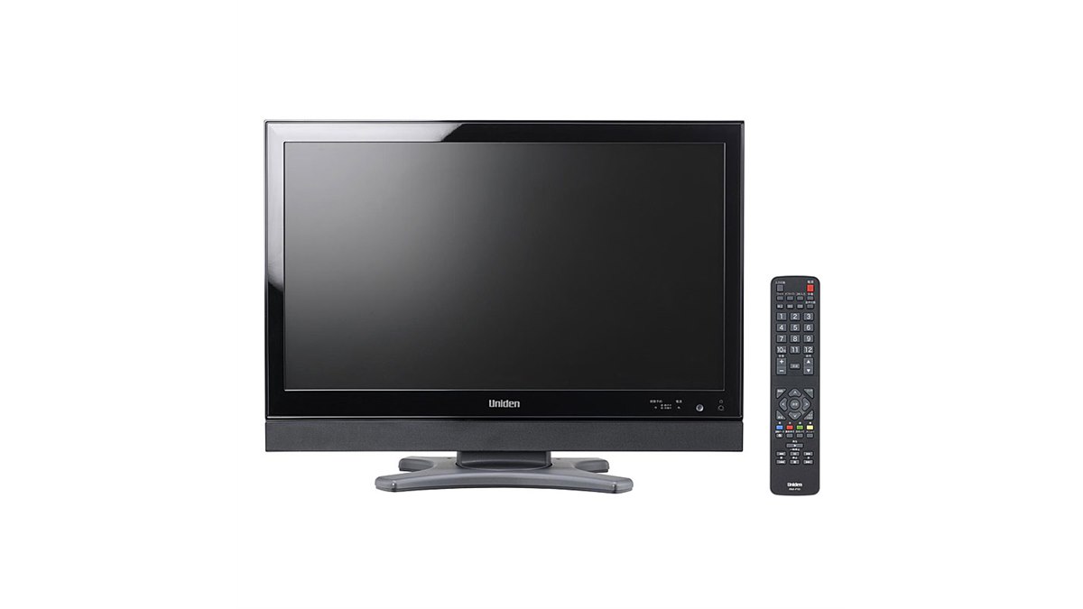 Uniden TL-19DX3(B) ポータブルテレビ Uniden TL-19DX3(B) ポータブルテレビ ユニデン、DLNAに対応した